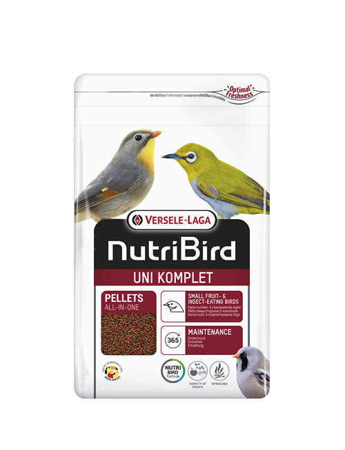 NutriBird Uni Komplet Pájaros insectívoros y frugívoros 1 kg